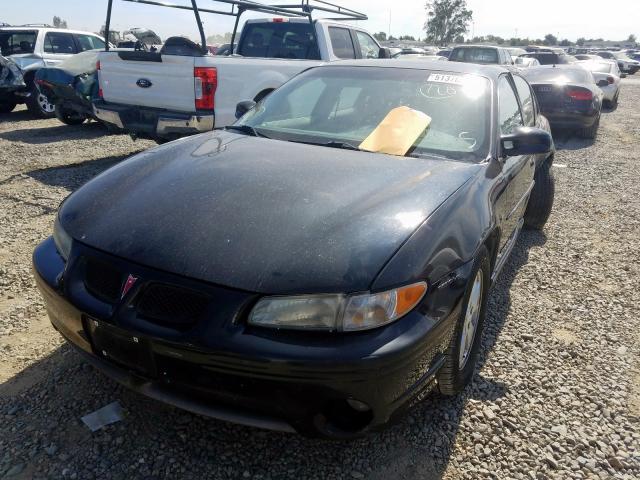 1G2WP52K8WF273618 - 1998 PONTIAC GRAND PRIX BLACK photo 2