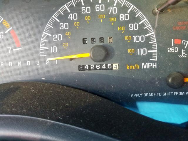 1G2WP52K8WF273618 - 1998 PONTIAC GRAND PRIX BLACK photo 8