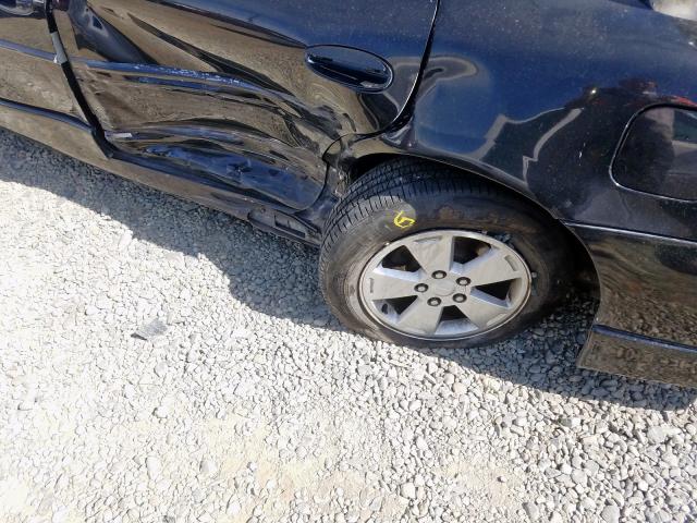 1G2WP52K8WF273618 - 1998 PONTIAC GRAND PRIX BLACK photo 9