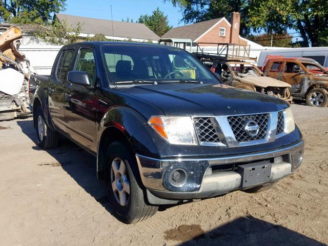 1N6AD07W05C401215 - 2005 NISSAN FRONTIER C BLACK photo 1