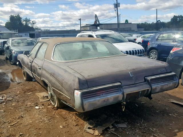 4N69H3Y222173 - 1973 BUICK LESABRE TWO TONE photo 3