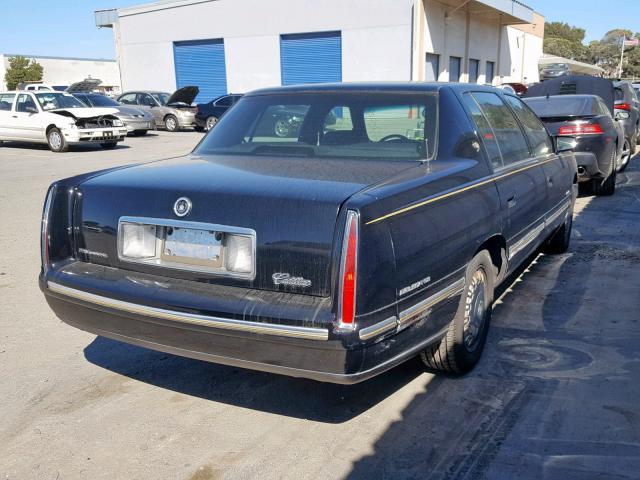 1G6KE54Y7XU716715 - 1999 CADILLAC DEVILLE DE BLACK photo 4