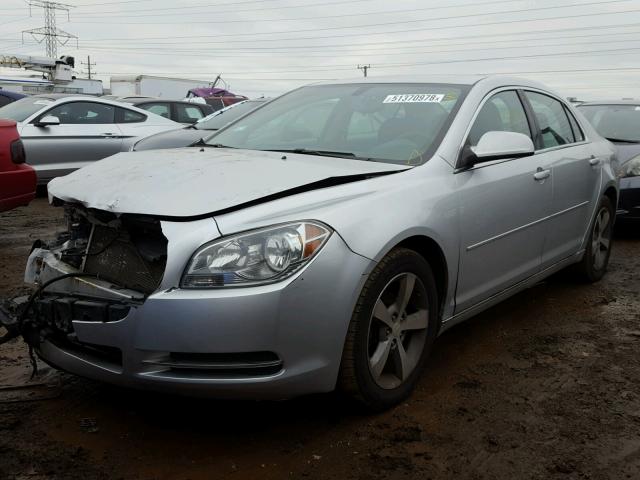1G1ZC5E19BF169245 - 2011 CHEVROLET MALIBU 1LT 银色 照片 2
