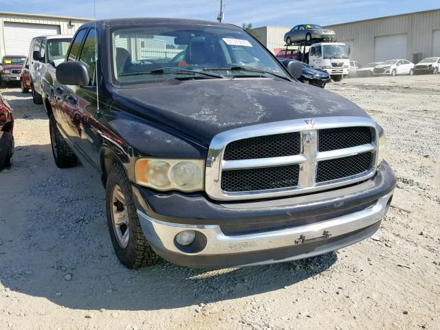 1D7HA18N23S324281 - 2003 DODGE RAM 1500 S BLACK photo 1