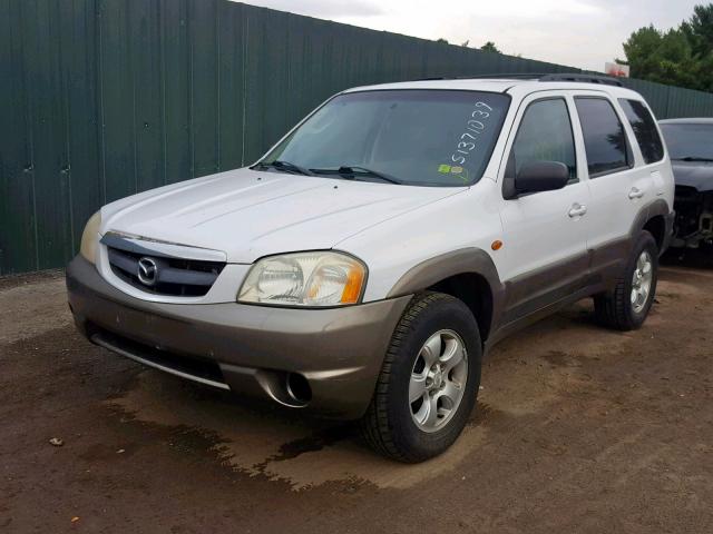 4F2CZ96174KM08187 - 2004 MAZDA TRIBUTE ES 白色 照片 2