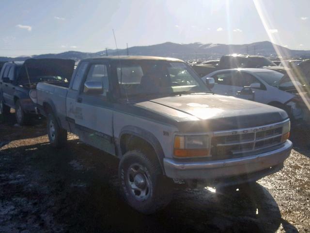 1B7GG23X1RS607234 - 1994 DODGE DAKOTA GREEN photo 1