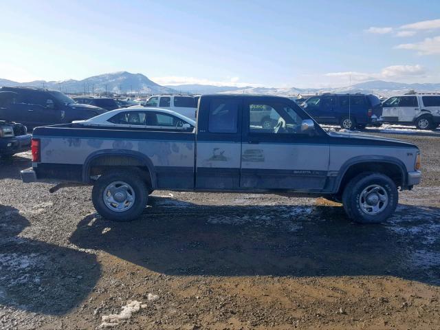 1B7GG23X1RS607234 - 1994 DODGE DAKOTA GREEN photo 9