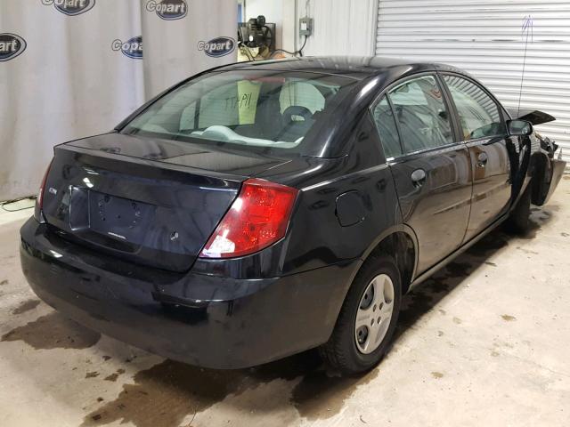 1G8AG52FX5Z160026 - 2005 SATURN ION LEVEL BLACK photo 4