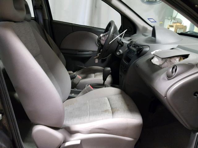1G8AG52FX5Z160026 - 2005 SATURN ION LEVEL BLACK photo 5