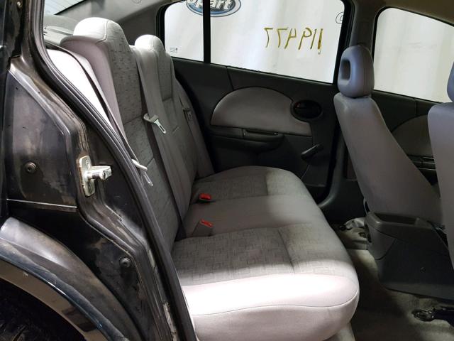 1G8AG52FX5Z160026 - 2005 SATURN ION LEVEL BLACK photo 6