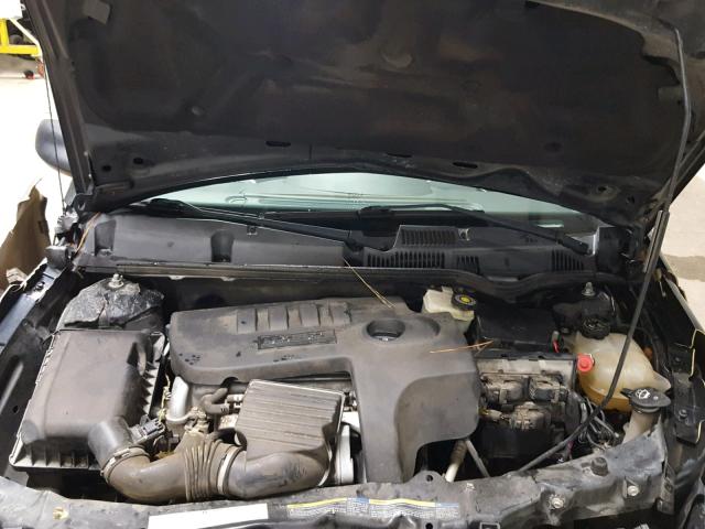 1G8AG52FX5Z160026 - 2005 SATURN ION LEVEL BLACK photo 7