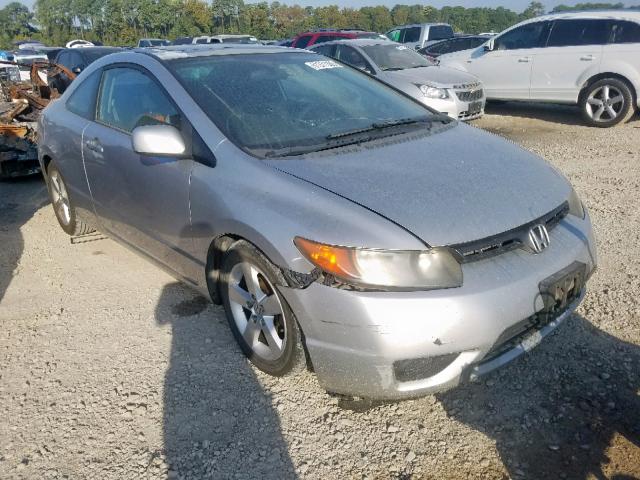 2HGFG12866H525231 - 2006 HONDA CIVIC EX SILVER photo 1