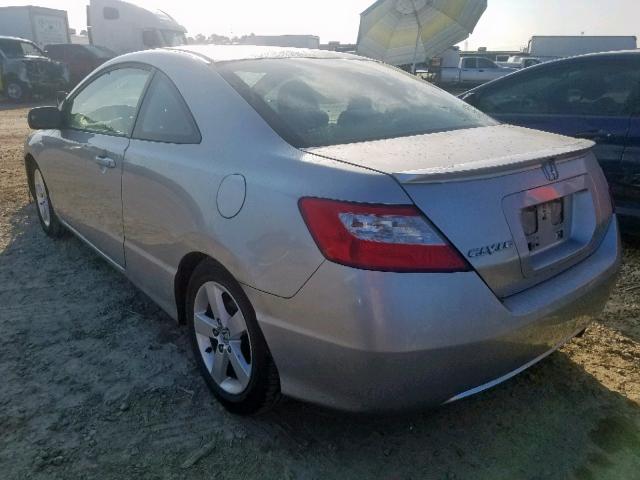 2HGFG12866H525231 - 2006 HONDA CIVIC EX SILVER photo 3