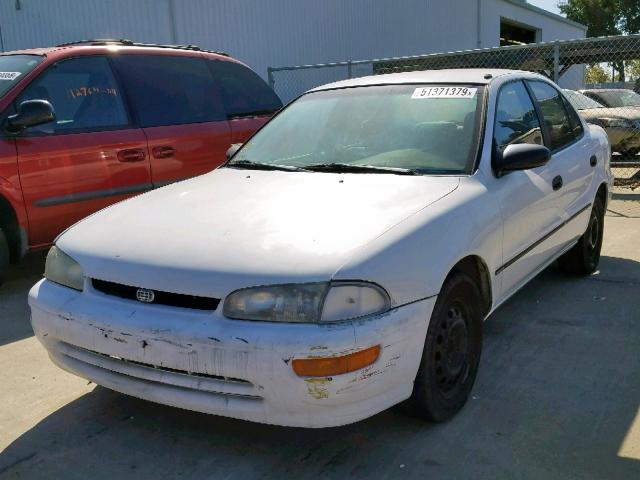 1Y1SK5365RZ028140 - 1994 GEO PRIZM BASE WHITE photo 2