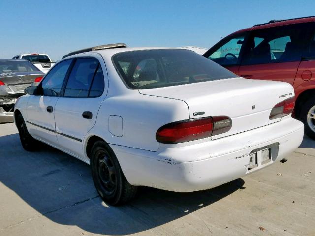 1Y1SK5365RZ028140 - 1994 GEO PRIZM BASE WHITE photo 3