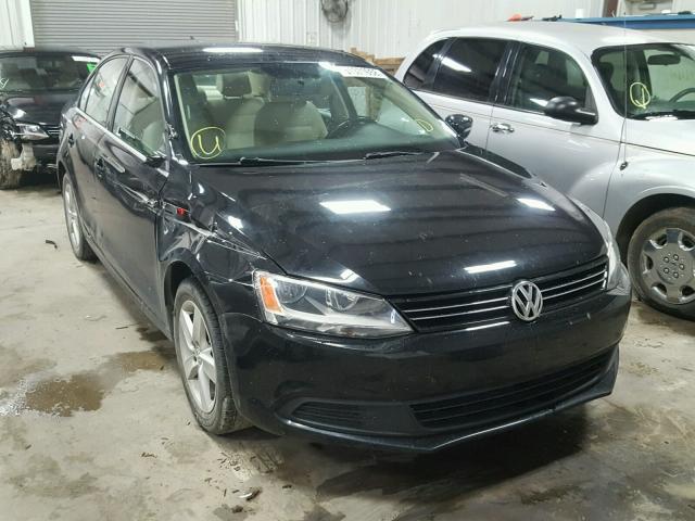 3VWLL7AJ4DM297973 - 2013 VOLKSWAGEN JETTA TDI BLACK photo 1