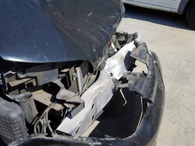 1G8AW18B17Z126995 - 2007 SATURN ION LEVEL BLACK photo 9