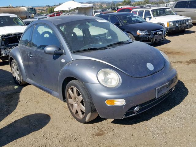 3VWDD21C52M445017 - 2002 VOLKSWAGEN NEW BEETLE ნაცრისფერი ფოტო 1