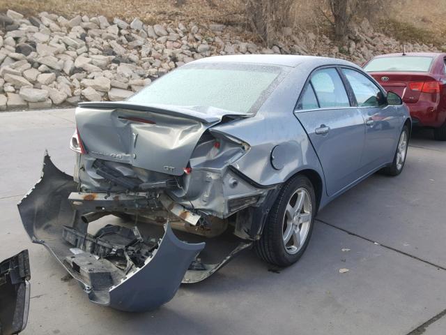 1G2ZH57N094147380 - 2009 PONTIAC G6 GT SILVER photo 4