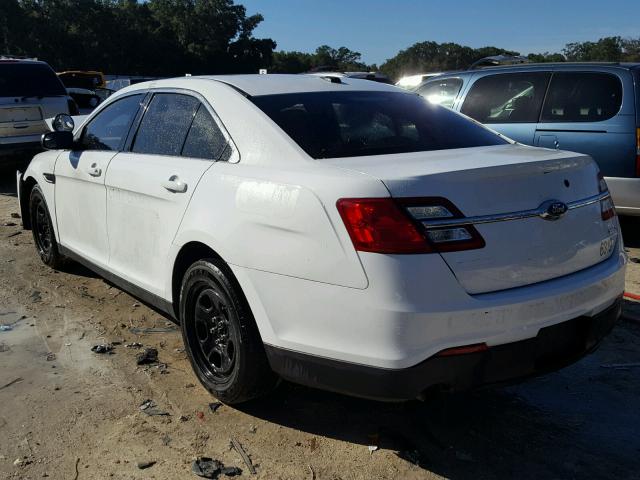 1FAHP2MK7GG122383 - 2016 FORD TAURUS POL WHITE photo 3