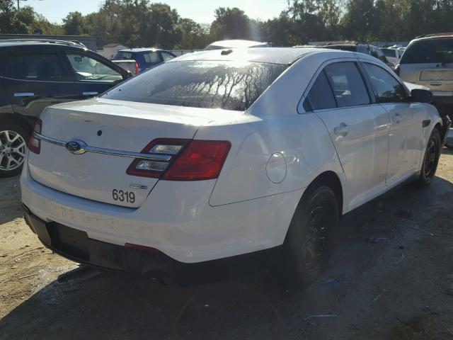 1FAHP2MK7GG122383 - 2016 FORD TAURUS POL WHITE photo 4