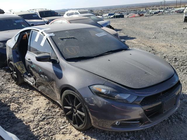 1C3CDFBB1ED824239 - 2014 DODGE DART SXT GRAY photo 1