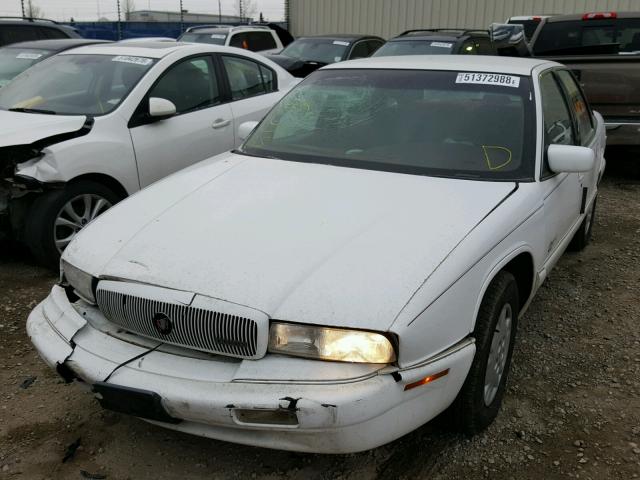 2G4WB52M2T1445992 - 1996 BUICK REGAL CUST WHITE photo 2