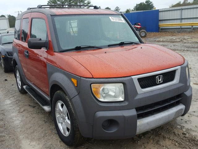 5J6YH28563L036618 - 2003 HONDA ELEMENT EX ORANGE photo 1