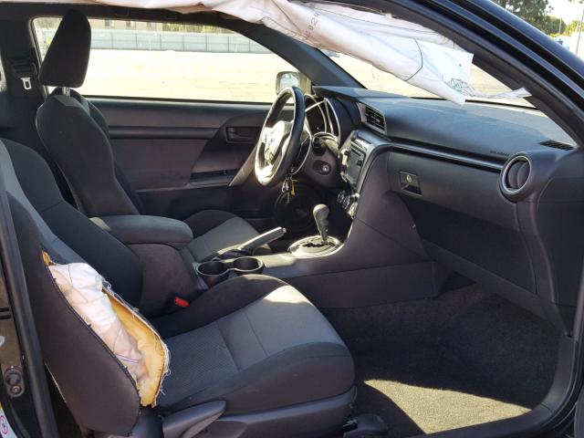 JTKJF5C72F3096724 - 2015 TOYOTA SCION TC BLACK photo 5
