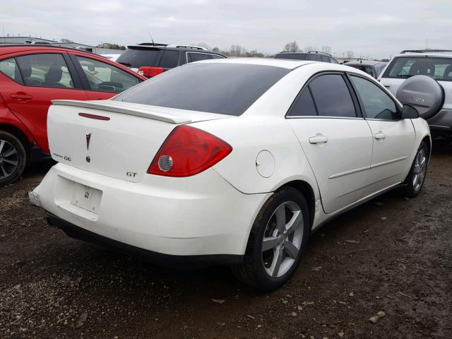 1G2ZH548454109630 - 2005 PONTIAC G6 GT WHITE photo 4