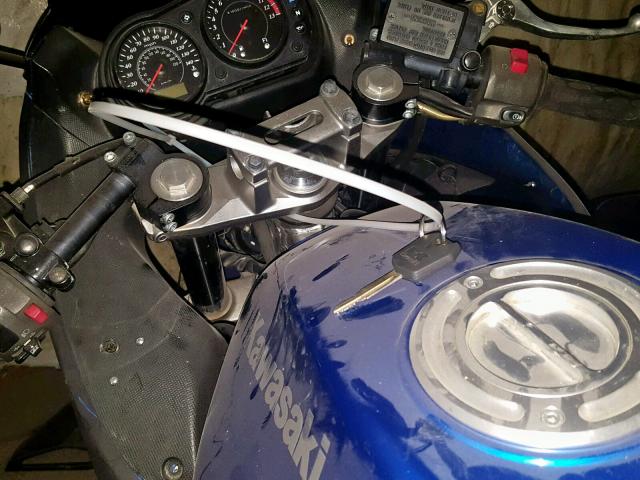 JKAEXEA197A022230 - 2007 KAWASAKI EX650 A Mavi foto 5