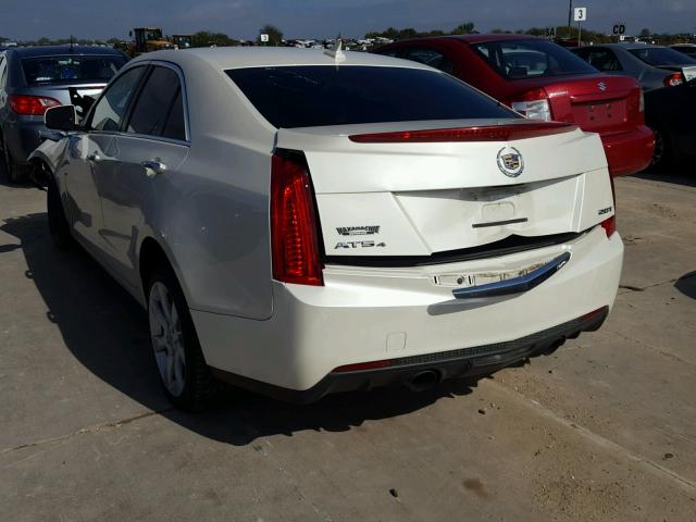 1G6AG5RX7E0110082 - 2014 CADILLAC ATS WHITE photo 3