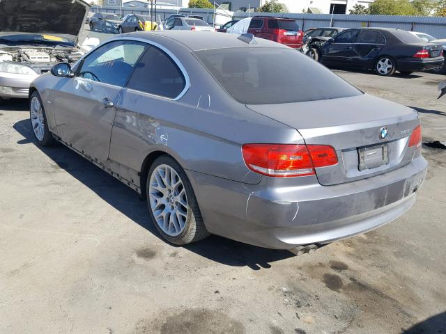 WBAWV13507PK49163 - 2007 BMW 328 I SULE GRAY photo 3