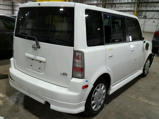 JT1KT334664108743 - 2006 TOYOTA SCION XB Ақ фото 4