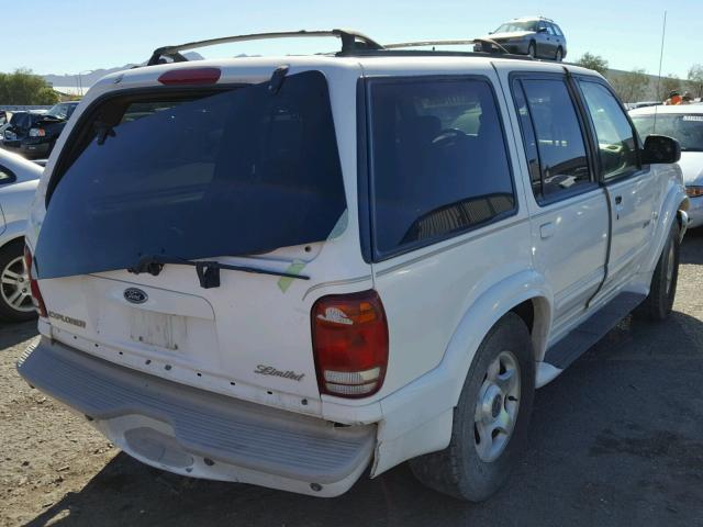 1FMZU85P2YZB25469 - 2000 FORD EXPLORER L WHITE photo 4