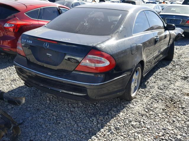 WDBTJ75J23F012929 - 2003 MERCEDES-BENZ CLK 500 BLACK photo 4