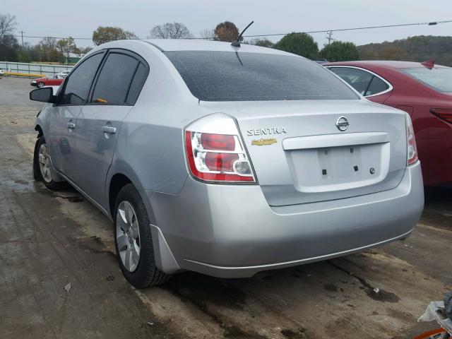 3N1AB61E09L624461 - 2009 NISSAN SENTRA 2.0 SILVER photo 3