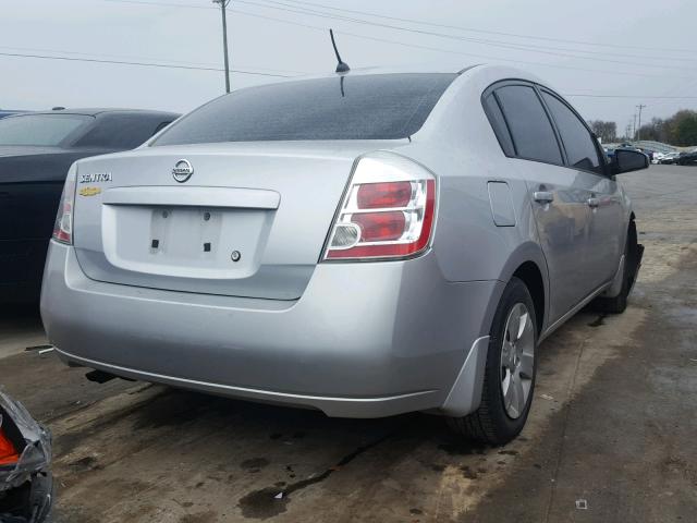 3N1AB61E09L624461 - 2009 NISSAN SENTRA 2.0 SILVER photo 4