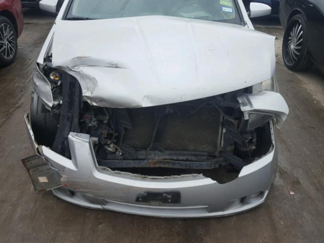 3N1AB61E09L624461 - 2009 NISSAN SENTRA 2.0 SILVER photo 7