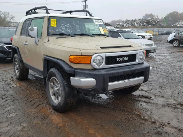 JTEBU4BF3BK110114 - 2011 TOYOTA FJ CRUISER TAN photo 1