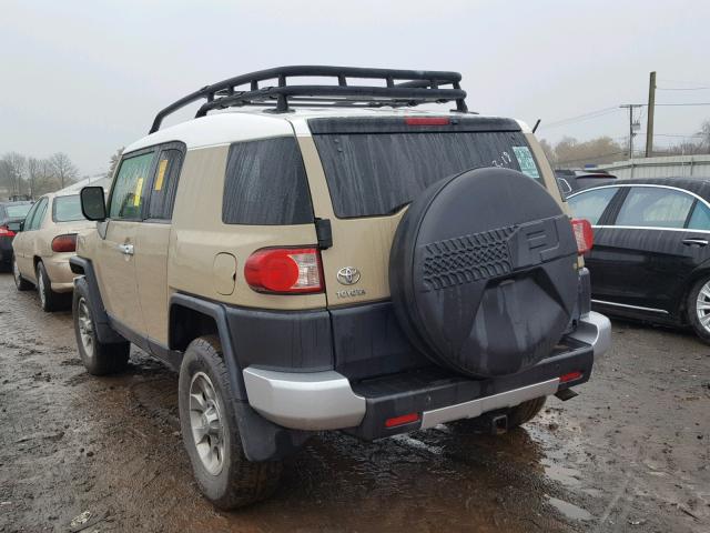 JTEBU4BF3BK110114 - 2011 TOYOTA FJ CRUISER TAN photo 3