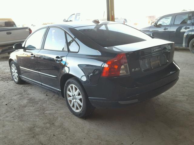 YV1MS382582378120 - 2008 VOLVO S40 2.4I BLACK photo 3