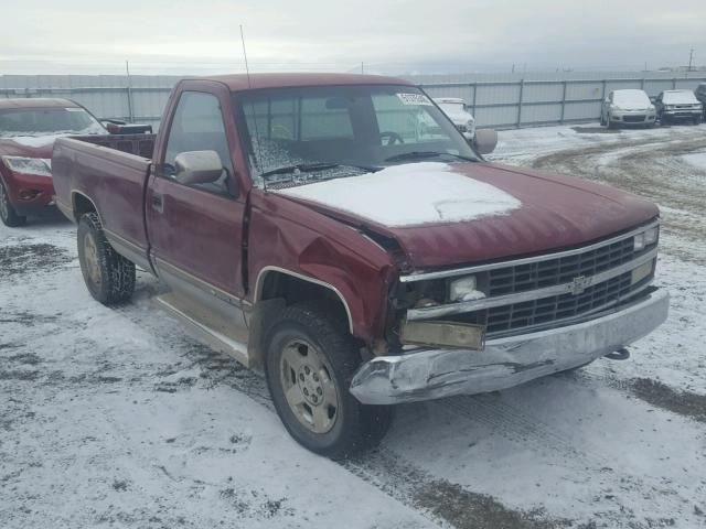 1GCDK14K6JE146520 - 1988 CHEVROLET GMT-400 K1 BURGUNDY photo 1