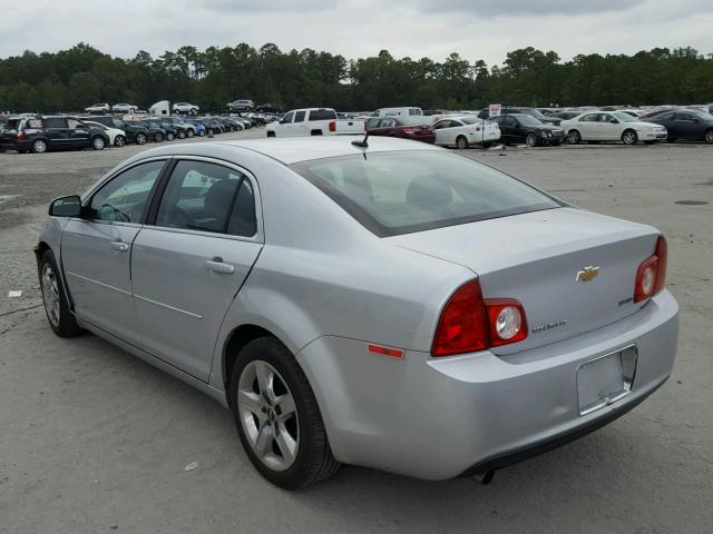 1G1ZC5E05AF319163 - 2010 CHEVROLET MALIBU 1LT SILVER photo 3
