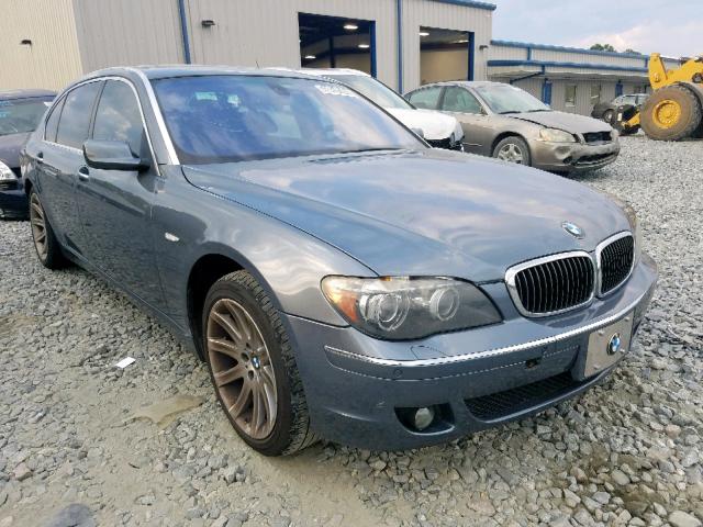 WBAHN83507DT76756 - 2007 BMW 750 BLUE photo 1