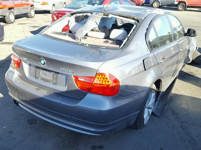 WBAPH5G50ANM70181 - 2010 BMW 328 I SULE GRAY photo 4