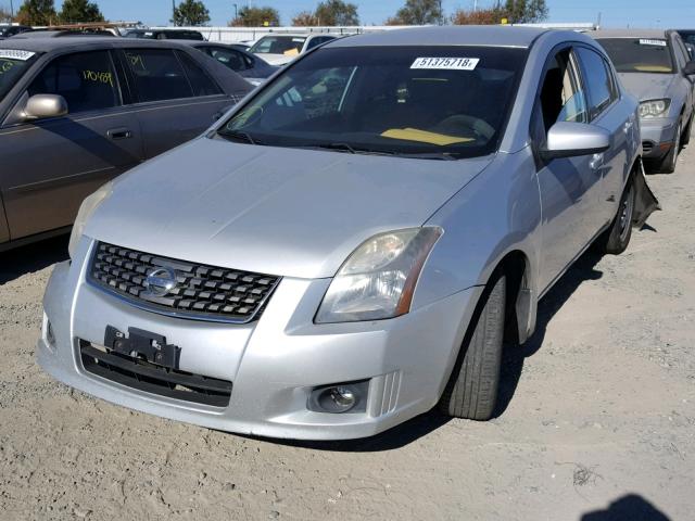 3N1AB61E57L723550 - 2007 NISSAN SENTRA 2.0 SILVER photo 2