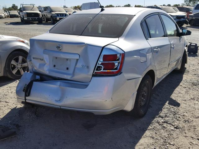 3N1AB61E57L723550 - 2007 NISSAN SENTRA 2.0 SILVER photo 4