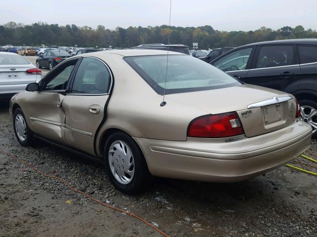 1MEFM50U21A629235 - 2001 MERCURY SABLE GS GOLD photo 3