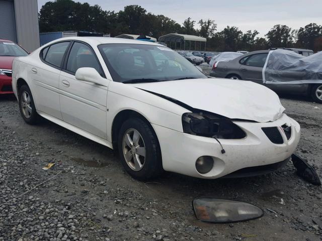 2G2WP552171201177 - 2007 PONTIAC GRAND PRIX WHITE photo 1